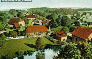 Bild vergr&ouml;&szlig;ern: Vom 1905 eingeweihten Kirchturm bot sich ein idyllisches Panorama der Vorbr&uuml;ck und der Lieth.