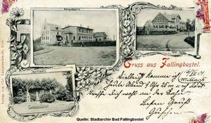 Bild vergr&ouml;&szlig;ern: 1904 wurde diese Postkarte aus Fallingbostel verschickt.