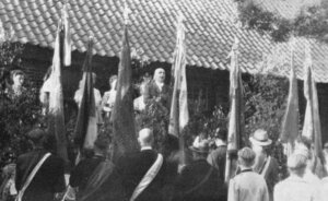 Bild vergr&ouml;&szlig;ern: Fahnenweihe 1951