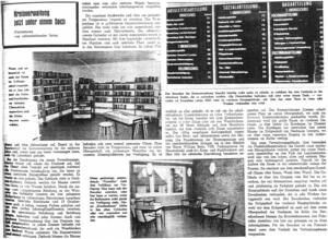 Bild vergrößern: Zweite Seite des Berichts der "Walsroder Zeitung" vom 25. Mai 1962  zur Einweihung des neuen Verwaltungsgebäudes