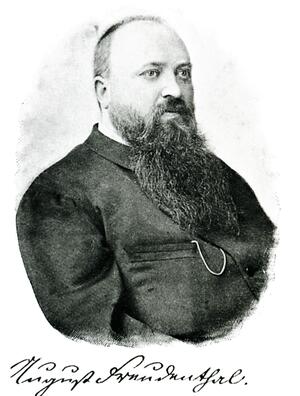 Bild vergrößern: August Freudenthal (geb. 1851 in Fallingbostel - gestorben 1898 in Bremenm)