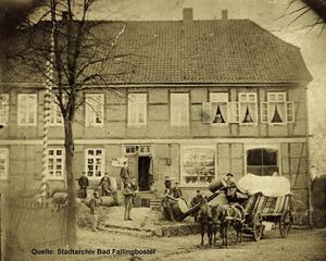 Bild vergrößern: Kaufmann Zuberbier, der Vorgänge von Leiditz, erhält eine Warenlieferung (um 1895)