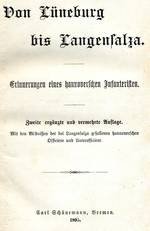 Bild vergrößern: Titelblatt von Freudenthals Buch in dem auch die Einkehr bei Cord Wübbe geschildert wird